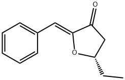 3(2H)-Furanone,5-ethyldihydro-2-(phenylmethylene)-,(2Z,5S)-(9CI) 结构式