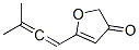 3(2H)-Furanone, 5-ethenyldihydro-2-propylidene-, (2Z,5R)- (9CI) 结构式