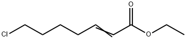 (E)-乙基7-氯庚-2-烯酸酯 结构式