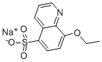 8-乙氧基喹啉-5-磺酸钠水合物 结构式