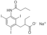 酪泮酸钠 结构式