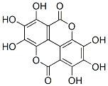 1,2,3,6,7,8-Hexahydroxy[1]benzopyrano[5,4,3-cde][1]benzopyran-5,10-dione 结构式