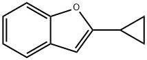 Benzofuran,  2-cyclopropyl- 结构式