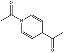 Pyridine, 1,4-diacetyl-1,4-dihydro- (9CI) 结构式