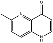 6-甲基-1,5-萘啶-4(1H)-酮 结构式