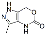 Pyrazolo[4,3-d][1,3]oxazin-5(1H)-one,  4,7-dihydro-3-methyl- 结构式