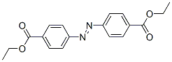 偶氮苯-4,4'-二羧酸二乙酯 结构式