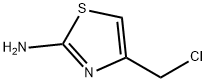 4-(氯甲基)噻唑-2-胺 结构式