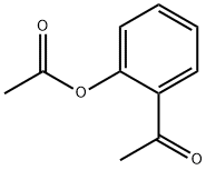 2'-乙酰氧基苯乙酮 结构式