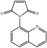 1-quinolin-8-ylpyrrole-2,5-dione 结构式