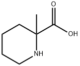 2-甲基-2-哌啶羧酸 结构式