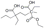 2,2,5-triethyl octane-2,2,5-tricarboxylate 结构式
