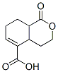 1-oxo-3,4,4a,7,8,8a-hexahydroisochromene-5-carboxylic acid 结构式