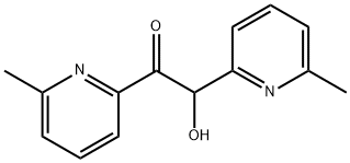 羟基(6-甲基-2-吡啶基)甲基6-甲基-2-吡啶基甲酮 结构式
