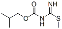 Carbamic  acid,  [imino(methylthio)methyl]-,  2-methylpropyl  ester  (9CI) 结构式