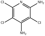 3,5,6-三氯吡啶-2,4-二胺 结构式