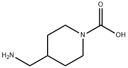 1-Piperidinecarboxylicacid,4-(aminomethyl)-(9CI) 结构式