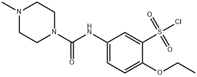 2-Ethoxy-5-(4-methylpiperazine-1-carboxamido)benzene-1-sulfonylchloride