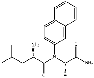 H-LEU-ALA-ΒNA 结构式