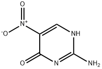 2-氨基-4-羟基-5-硝基嘧啶 结构式