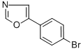 5-(4-溴苯基)-1,3-噁唑 结构式