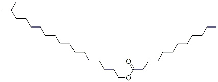 异硬脂醇月桂酸酯 结构式