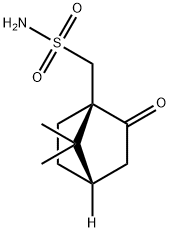 (1R)-10-樟脑磺酰胺 结构式