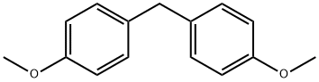4,4'-二甲氧基二苯基甲烷 结构式