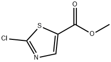 甲基 2-氯噻唑-5-甲酸酯 结构式