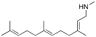 N,3,7,11-Tetramethyl-2,6,10-dodecatrien-1-amine 结构式