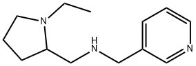 3-Pyridinemethanamine,N-[(1-ethyl-2-pyrrolidinyl)methyl]-(9CI) 结构式
