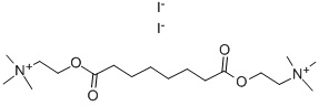 SUBERYLDICHOLINE DIIODIDE 结构式