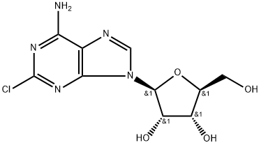 2-氯腺苷对映体 结构式