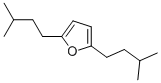 2,5-BIS-(3-METHYL-BUTYL)-FURAN 结构式