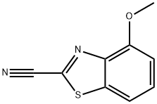 4-甲氧基-2-氰基苯并噻唑 结构式