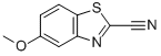 5-甲氧基-2-氰基苯并噻唑 结构式
