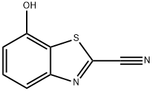 7-羟基-2-氰基苯并噻唑 结构式