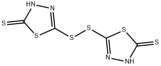 2,5-二巯基噻二唑二聚体 结构式
