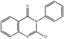 2-氯-3-苯基喹唑啉-4(3H-)-酮 结构式