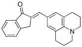 2-[(2,3,6,7-tetrahydro-1H,5H-benzo[ij]quinolizin-9-yl)methylene]indan-1-one 结构式