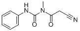 1-(2-CYANO-ACETYL)-1-METHYL-3-PHENYL-UREA 结构式