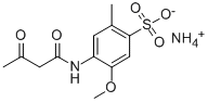 乙酰乙酰克利西丁磺酸铵盐 结构式