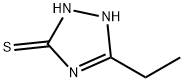 5-乙基-1,2-二氢-1,2,4-三唑-3-硫酮 结构式