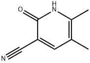 2-羟基-3-氰基-5,6-二甲基吡啶 结构式