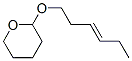 2-(3-Hexenyloxy)tetrahydro-2H-pyran 结构式