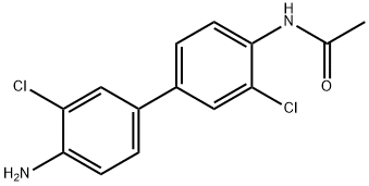 3,3-dichloro-N-acetylbenzidine 结构式