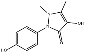 4,4'-dihydroxyantipyrine 结构式