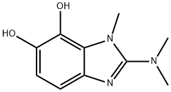 1H-Benzimidazole-6,7-diol, 2-(dimethylamino)-1-methyl- (9CI) 结构式