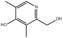 2-羟甲基-3,5-二甲基-4-羟基吡啶 结构式