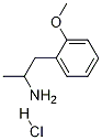 1-(2-甲氧基苯基)丙-2-胺盐酸盐 结构式